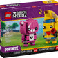 LEGO 40760 - BrickHeadz Fortnite Adventure Peely & Cuddle Team Leader