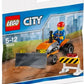LEGO 30353 - City Construction Tractor Polybag Bagged