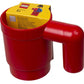 LEGO 851400 - Gear Houseware Upscaled Plastic Mug Red