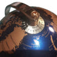 25cm Diameter World Globe Navy Blue Rose Gold