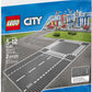 LEGO 7280 - NEW City Straight & Crossroad Plates
