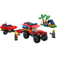 LEGO 60412 - City 4x4 Fire Truck with Rescue Boat