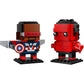 LEGO 40668 - BrickHeadz Marvel Super Heroes Captain America & Red Hulk