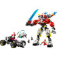 LEGO 71497 - Dreamzzz Cooper's Tiger Mech & Zero's Hot Rod