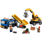 LEGO 60075 - City Construction Excavator and Truck