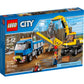 LEGO 60075 - City Construction Excavator and Truck