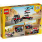 LEGO 31146 - Creator 3in1 Flatbed Truck with Helicopter