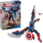 LEGO 76296 - Super Heroes New Captain America Construction Figure