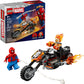 LEGO 76335 - Super Heroes Spider-Man vs. Ghost Rider Motorcycle
