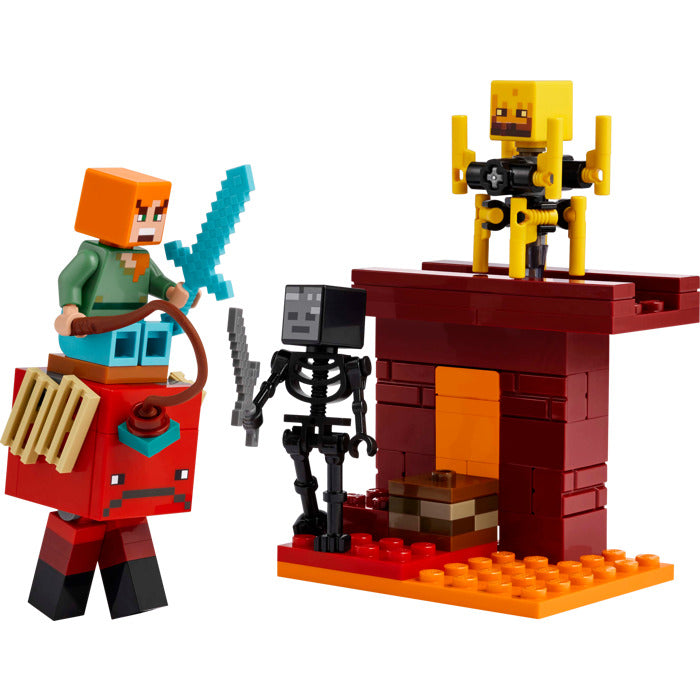 LEGO 21266 - Minecraft The Nether Lava Battle – Bricktown