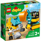 LEGO 10931 - NEW Duplo Truck & Tracked Excavator