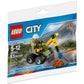 LEGO 30350 - City Volcano Explorer Jackhammer Polybag Bagged